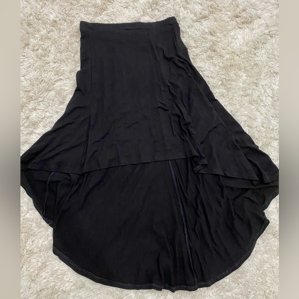 Womens high low skirt.
